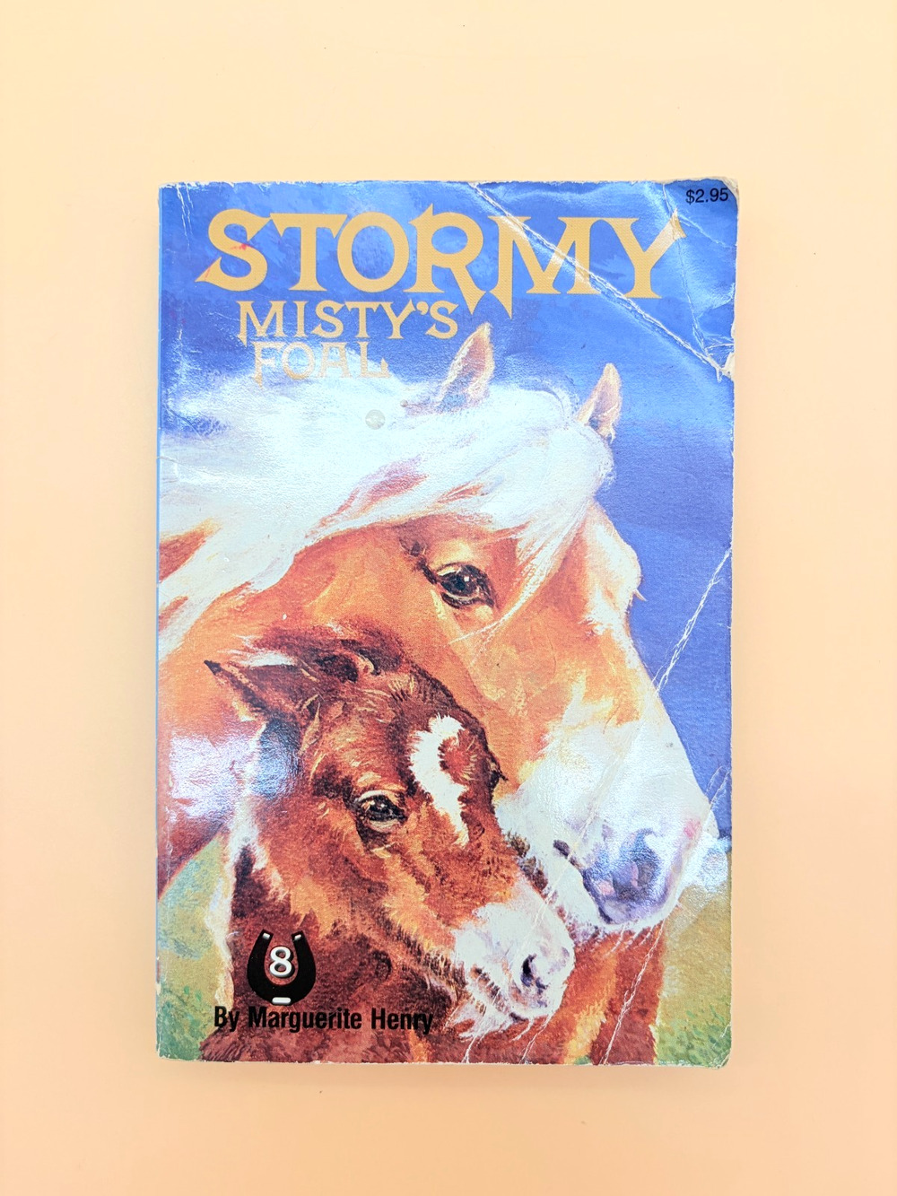 Stormy Misty's Foal Marguerite Henry Checkerboard Press 1986 Horse Book Vintage